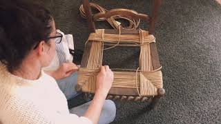 Restoring a Rush Seat Chair [upl. by Ajet546]