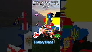 Europe but every country has its flag at their greatest extent capcut country history mapping [upl. by Kataway228]