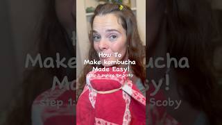 Make Kombucha At Home and Save  scoby kombuchabrewing [upl. by Conant]