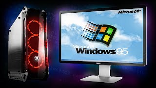 Can Windows 95 and NT 40 Run on a New Modern PC 2024 [upl. by Ardath]