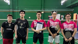 SQXD v Apex Shuttlers  MD006 [upl. by Eerej108]