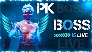 PK BOSS IS 🔴 LIVE RANK PUSH 🔥 live [upl. by Ellivro]