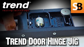 Door Hanging Made Easy with Trend 2Piece Hinge Jig [upl. by Ordnas63]