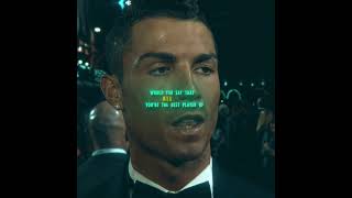 Ronaldo edit  real madrid  interview edit  isq  hypnotic super slowed [upl. by Teleya]