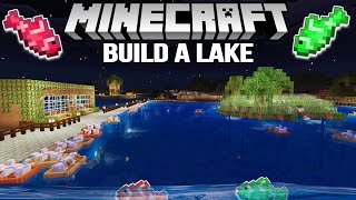 MINECRAFT PS5 BUILD A LAKE [upl. by Scully269]