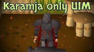 I made 400000 Bronze Knives to get this level  Karamja Only UIM 39 [upl. by Talbert]