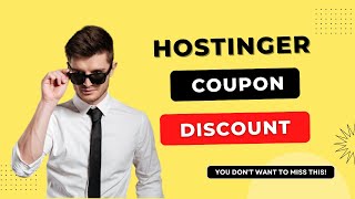 Hostinger Coupon Code 2024  Best Hostinger Discount Available [upl. by Denoting]