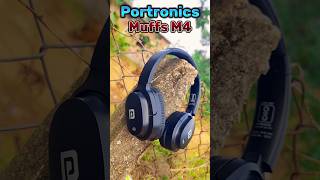 Portronics Muffs M4 review  Best Bluetooth HEAD in low budget  headphone earbudsbluetooth short [upl. by Akcinat]