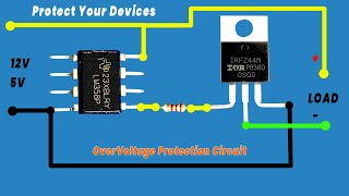 Over Voltage Protection Circuit  Protect Your Devices [upl. by Phelips]