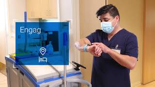 Ecolab’s Patient Room Program Pro  Wearable Technology [upl. by Wyn]