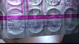 trazer f tablets uses in hindi  trazer f tablets price  trazer f tablets dose trazer f [upl. by Ajroj]