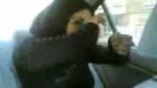 Arabic Girl Dance In Car Dubai Video mpeg4 [upl. by Neve]