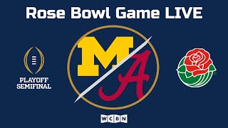 The 110th Rose Bowl Game 1 Michigan vs 4 Alabama [upl. by Fernanda647]