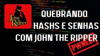 Como crackear hashes com John the Ripper  Hash Cracking Tutorial [upl. by Garrick]