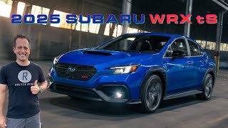 Is the 2025 Subaru WRX tS the new STI performance AWD sedan to BUY [upl. by Dnalevelc]