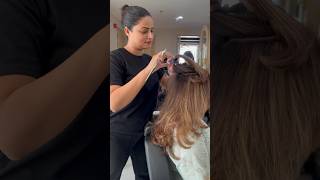 Medium length hair cut 💇‍♀️  Extra volume  misbah addy trending cut [upl. by Yc]