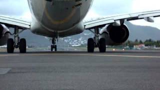 St Maarten Airplane Powerful and Dangerous Jetblast [upl. by Ettesyl579]