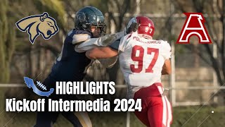 HIGHLIGHTS  Pumas Acatlán vs Águilas Blancas IPN  KICKOFF Intermedia ONEFA 2024 [upl. by Azial861]