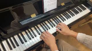 CAFÉ VIENNA  p 94  Alfreds Basic Adult All in One Piano Course  Book 1 THIEN VU MUSIC [upl. by Sammie]