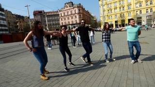 Sirtaki dance in the freedom square of Brno [upl. by Elayor543]