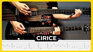 Cirice  Ghost  Tabs  Guitar Lesson  Guitar Cover  Backing Track  All Guitar Parts  Solo [upl. by Stevens805]