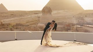 Bilt Rewards CEO Ankur Jain wed Erika Hammond in front of the Great Sphinx [upl. by Jun]