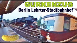 Lehrter Stadtbahnhof 1994  Gurkenzug  SBahn 477 0707 [upl. by Hatty]