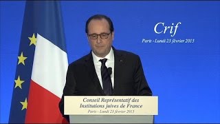 François Hollande se trompe de dates sur les attentats de Paris [upl. by Denyse]