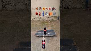 Garrafa de Coca Cola VS Garrafa de Coca Cola cocacola bottlebreaking asmr satisfatorio [upl. by Elahcim]