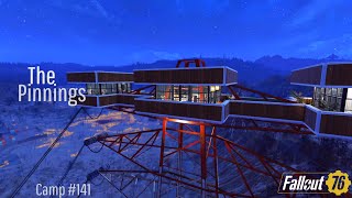 Fallout 76 Camp Build  The Pinnings  Clean  Modern  PreExisting Structure [upl. by Imojean722]