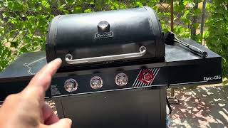 Dyna Glo DGP483CSP D Premier 4 Burner Propane Gas Grill Review [upl. by Aikem]