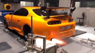 SUPRA DYNO COMPILATION Toyota Supra MK4 on Dyno Most of them are over 1000 HP Best Dyno Pulls [upl. by Haerr]