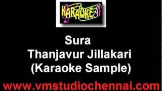 Sura  Thanjavur Jillakari Karaoke HQ Quality VMmpg [upl. by Milde]