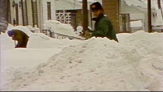 Winter of 1978 marked by blizzard record snowfall [upl. by Antone]