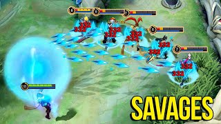 TOP 20 BEST MOBILE LEGENDS SAVAGES OF 2024 4 [upl. by Ailimaj]