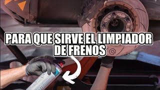 🚀para que sirve el LIMPIADOR de FRENOS🚀 [upl. by Aerdnaed]