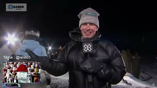 XGames Aspen 2024 Knuckle Huck Reaction [upl. by Dnomasor]