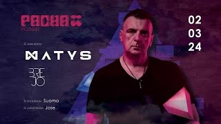 DJ Matys  Pacha Poznań 2032024 [upl. by Anihsak180]