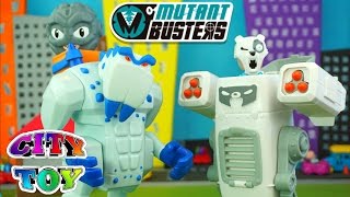 JUGUETES MUTANT BUSTERS The Rock VS Metal ICE Cap 4 en City Toy [upl. by Ahsilla]