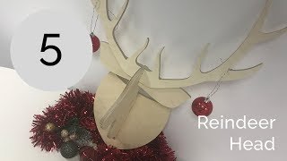 In Labs with Beki  Reindeer Head  12 Days of Christmas [upl. by Arol]