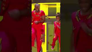 Dance Duo From Africa Bring The PARTY to BGT shorts [upl. by Brandes972]