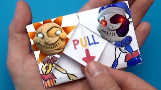 10 COOL DAYCARE ATTENDANT FNAF PAPER amp MORE FUNNY CRAFTS [upl. by Abihsat]