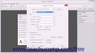 Recognizing Text in a Scanned PDF  Adobe Acrobat XI Training Tutorial Course [upl. by Chiou]