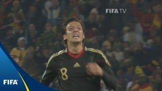 Ghana v Germany  2010 FIFA World Cup  Match Highlights [upl. by Aeynod]