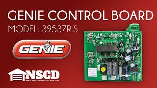 Genie 39537RS Garage Door Opener Control Board for 600800 Units [upl. by Schaab]