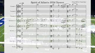 Spirit of Atlanta Opener Brass Transcription [upl. by Heringer]