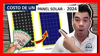 Paneles Solares para Casas Precios Actualizados 2024 [upl. by Shanleigh720]