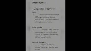 Complexometric titration  apparatus chemicals principle procedure calculation precaution [upl. by Hadeehuat92]