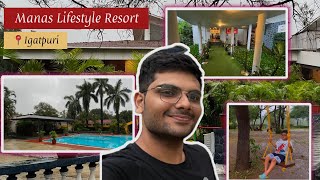 Manas Lifestyle Resort Igatpuri  Luxury Resort near Mumbai [upl. by Adlih]