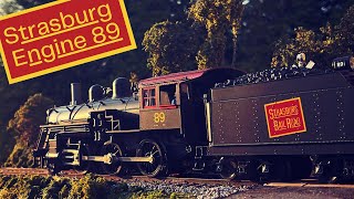 Strasburg Steam Engine 89  Lionel Mogul [upl. by Godewyn108]